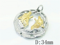 HY Wholesale Pendant 316L Stainless Steel Jewelry Pendant-HY22P0919HJD
