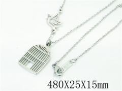 HY Wholesale Necklaces Stainless Steel 316L Jewelry Necklaces-HY52N0081HEE