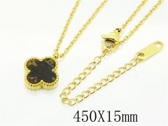 HY Wholesale Necklaces Stainless Steel 316L Jewelry Necklaces-HY80N0495NW
