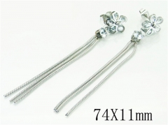 HY Wholesale Earrings 316L Stainless Steel Fashion Jewelry Earrings-HY26E0414NA