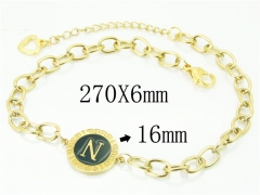 HY Wholesale Bracelets 316L Stainless Steel Jewelry Bracelets-HY81B0655MS