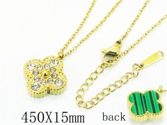 HY Wholesale Necklaces Stainless Steel 316L Jewelry Necklaces-HY80N0498MA