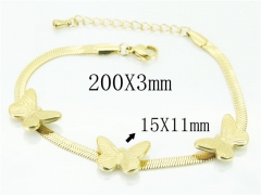 HY Wholesale Bracelets 316L Stainless Steel Jewelry Bracelets-HY32B0351HAA