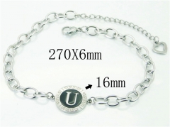 HY Wholesale Bracelets 316L Stainless Steel Jewelry Bracelets-HY81B0688KLU