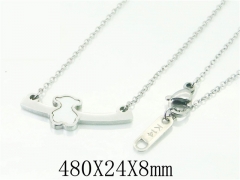 HY Wholesale Necklaces Stainless Steel 316L Jewelry Necklaces-HY52N0060OV