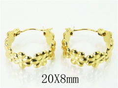 HY Wholesale Earrings 316L Stainless Steel Fashion Jewelry Earrings-HY70E0287LS
