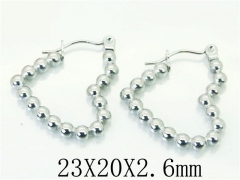 HY Wholesale Earrings 316L Stainless Steel Fashion Jewelry Earrings-HY70E0261KQ