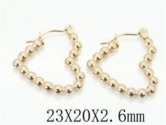 HY Wholesale Earrings 316L Stainless Steel Fashion Jewelry Earrings-HY70E0263LD