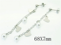 HY Wholesale Earrings 316L Stainless Steel Fashion Jewelry Earrings-HY59E0951LLY