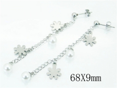 HY Wholesale Earrings 316L Stainless Steel Fashion Jewelry Earrings-HY59E0958LLF