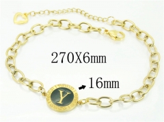 HY Wholesale Bracelets 316L Stainless Steel Jewelry Bracelets-HY81B0666MX