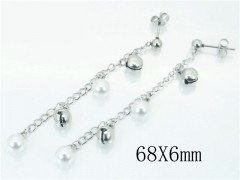 HY Wholesale Earrings 316L Stainless Steel Fashion Jewelry Earrings-HY59E0957LLG