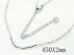 HY Wholesale Necklaces Stainless Steel 316L Jewelry Necklaces-HY52N0017OZ