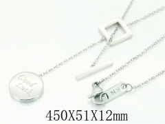 HY Wholesale Necklaces Stainless Steel 316L Jewelry Necklaces-HY52N0042PD