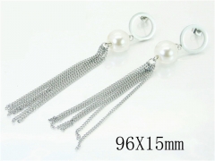 HY Wholesale Earrings 316L Stainless Steel Fashion Jewelry Earrings-HY26E0408MO