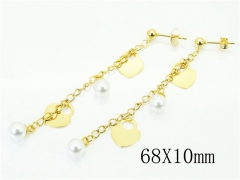 HY Wholesale Earrings 316L Stainless Steel Fashion Jewelry Earrings-HY59E0939ME