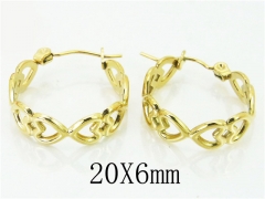 HY Wholesale Earrings 316L Stainless Steel Fashion Jewelry Earrings-HY70E0277LQ