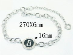 HY Wholesale Bracelets 316L Stainless Steel Jewelry Bracelets-HY81B0669KLB