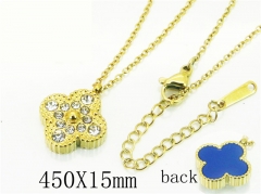HY Wholesale Necklaces Stainless Steel 316L Jewelry Necklaces-HY80N0496MA