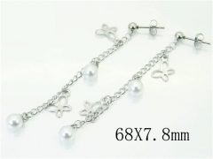 HY Wholesale Earrings 316L Stainless Steel Fashion Jewelry Earrings-HY59E0955LLW