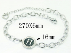 HY Wholesale Bracelets 316L Stainless Steel Jewelry Bracelets-HY81B0675KLF