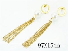 HY Wholesale Earrings 316L Stainless Steel Fashion Jewelry Earrings-HY26E0409NO