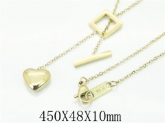 HY Wholesale Necklaces Stainless Steel 316L Jewelry Necklaces-HY52N0022HEE