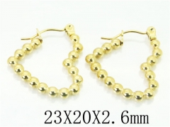 HY Wholesale Earrings 316L Stainless Steel Fashion Jewelry Earrings-HY70E0262LA
