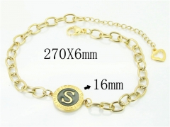 HY Wholesale Bracelets 316L Stainless Steel Jewelry Bracelets-HY81B0660MS