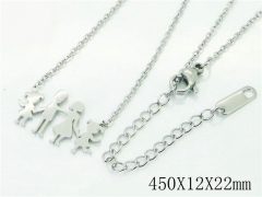 HY Wholesale Necklaces Stainless Steel 316L Jewelry Necklaces-HY52N0012NG