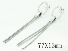 HY Wholesale Earrings 316L Stainless Steel Fashion Jewelry Earrings-HY26E0412NS