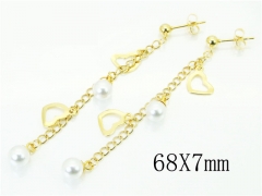 HY Wholesale Earrings 316L Stainless Steel Fashion Jewelry Earrings-HY59E0942MG