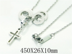 HY Wholesale Necklaces Stainless Steel 316L Jewelry Necklaces-HY52N0040PA
