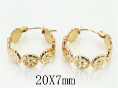 HY Wholesale Earrings 316L Stainless Steel Fashion Jewelry Earrings-HY70E0283LB