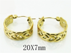 HY Wholesale Earrings 316L Stainless Steel Fashion Jewelry Earrings-HY70E0272LD