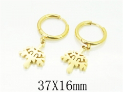 HY Wholesale Earrings 316L Stainless Steel Fashion Jewelry Earrings-HY80E0549MW