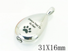 HY Wholesale Pendant 316L Stainless Steel Jewelry Pendant-HY59P0886HZZ