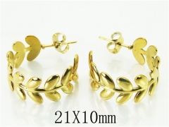 HY Wholesale Earrings 316L Stainless Steel Fashion Jewelry Earrings-HY70E0301LX