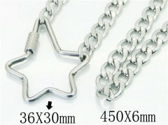 HY Wholesale Necklaces Stainless Steel 316L Jewelry Necklaces-HY81N0377LW
