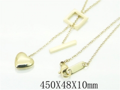 HY Wholesale Necklaces Stainless Steel 316L Jewelry Necklaces-HY52N0057HEE