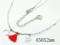 HY Wholesale Necklaces Stainless Steel 316L Jewelry Necklaces-HY52N0015HSS