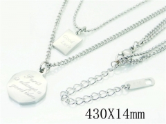 HY Wholesale Necklaces Stainless Steel 316L Jewelry Necklaces-HY32N0498OL