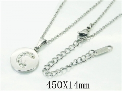 HY Wholesale Necklaces Stainless Steel 316L Jewelry Necklaces-HY52N0021OR