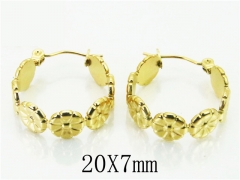 HY Wholesale Earrings 316L Stainless Steel Fashion Jewelry Earrings-HY70E0282LV