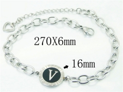 HY Wholesale Bracelets 316L Stainless Steel Jewelry Bracelets-HY81B0689KLV