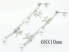 HY Wholesale Earrings 316L Stainless Steel Fashion Jewelry Earrings-HY59E0965LLV