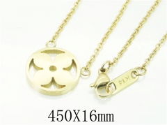 HY Wholesale Necklaces Stainless Steel 316L Jewelry Necklaces-HY52N0028OZ