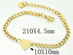 HY Wholesale Bracelets 316L Stainless Steel Jewelry Bracelets-HY43B0066MF