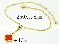 HY Wholesale Bracelets 316L Stainless Steel Jewelry Bracelets-HY43B0104KLF
