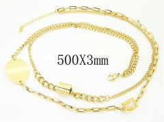 HY Wholesale Stainless Steel 316L Necklaces Bracelets Sets-HY50S0136HLD